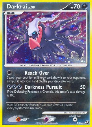 Darkrai (3) 3/106 - Great Encounters Holofoil