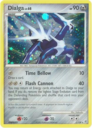 Dialga 1/130 - Diamond and Pearl Holofoil