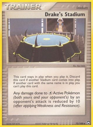 Drake's Stadium 72/108 - Power Keepers Reverse Holofoil
