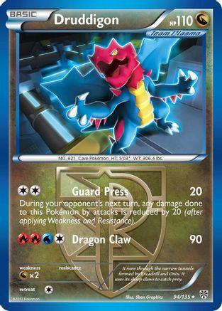 Druddigon (Team Plasma) 94/135 - Plasma Storm