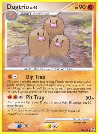 Dugtrio 24/132 - Secret Wonders