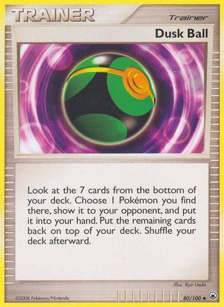 Dusk Ball 80/100 - Majestic Dawn Reverse Holofoil