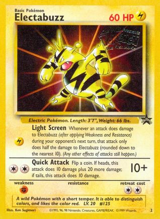 Electabuzz (Movie Promo) 2/53 - WoTC Promo