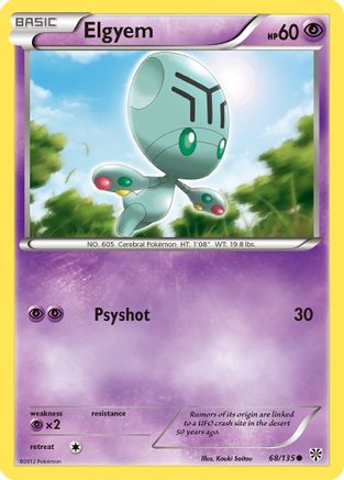 Elgyem (68) 68/135 - Plasma Storm