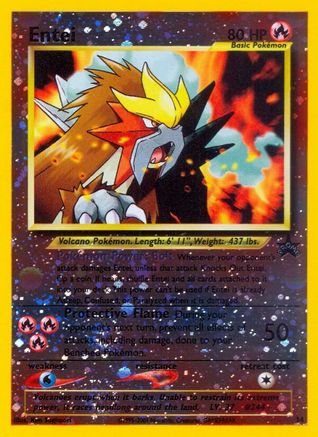Entei 34/53 - WoTC Promo Reverse Holofoil