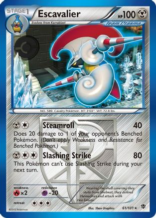Escavalier (Team Plasma) 61/101 - Plasma Blast