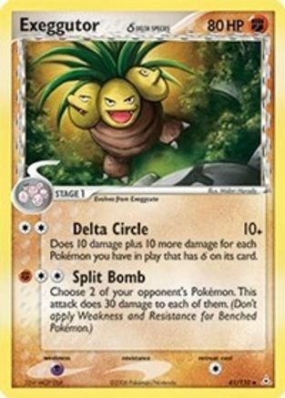 Exeggutor (Delta Species) 41/110 - Holon Phantoms Reverse Holofoil