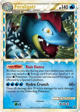 Feraligatr (Prime) - HGSS07 HGSS07/25 - HGSS Promos Holofoil
