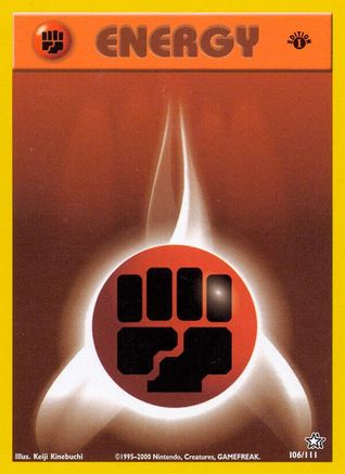 Fighting Energy 106/111 - Neo Genesis Unlimited
