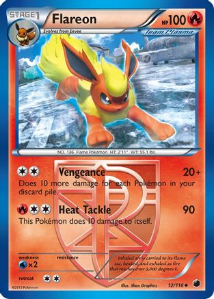 Flareon (Team Plasma) 12/116 - Plasma Freeze