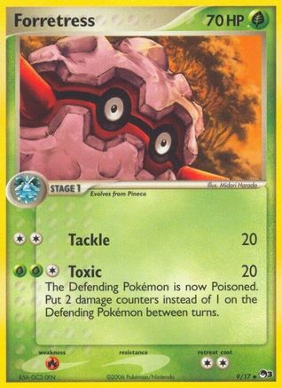 Forretress 9/17 - POP Series 3