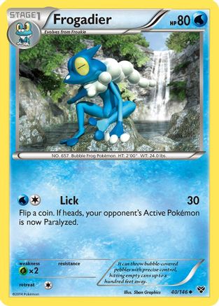 Frogadier 40/146 - XY Base Set
