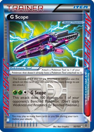 G Scope (Team Plasma) 93/101 - Plasma Blast Holofoil