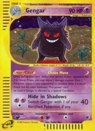 Gengar (13) 13/165 - Expedition Reverse Holofoil
