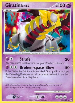 Giratina (27) 27/127 - Platinum
