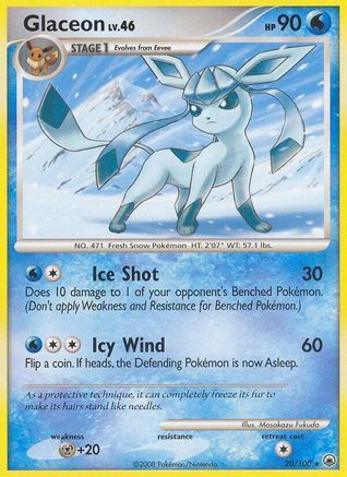 Glaceon (20) 20/100 - Majestic Dawn
