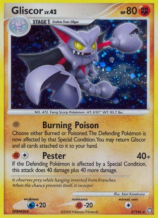 Gliscor (5) 5/146 - Legends Awakened Reverse Holofoil