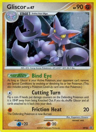 Gliscor - DP36 DP36/56 - Diamond and Pearl Promos Holofoil