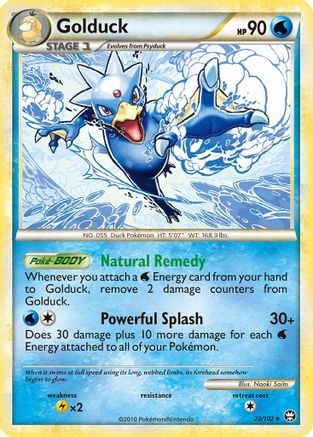 Golduck 22/102 - Triumphant