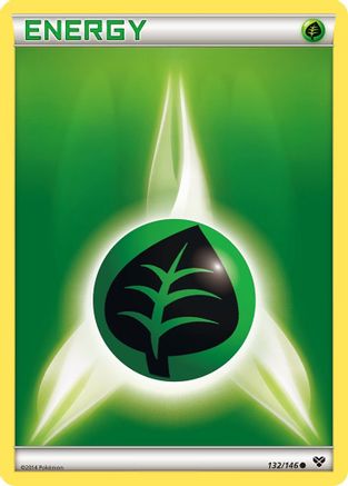 Grass Energy 132/146 - XY Base Set