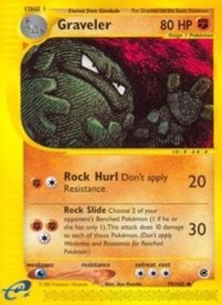 Graveler 79/165 - Expedition Reverse Holofoil