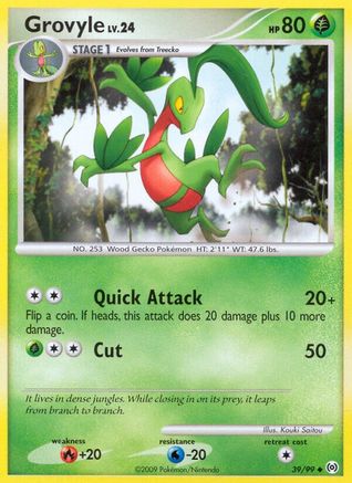Grovyle (39) 39/99 - Arceus