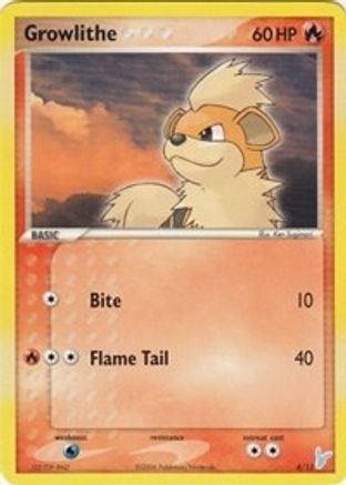 Growlithe 4/12 - EX Trainer Kit 2 Plusle & Minun