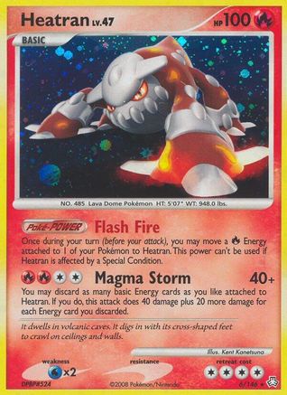 Heatran (6) 6/146 - Legends Awakened Holofoil