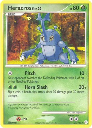 Heracross 28/130 - Diamond and Pearl