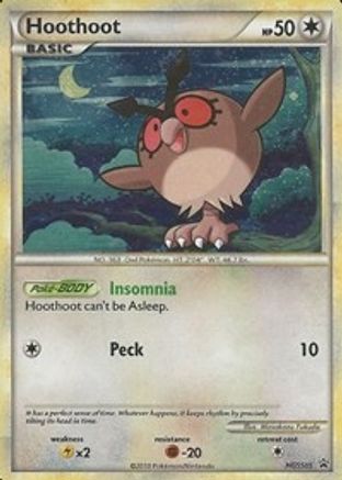 Hoothoot - HGSS05 HGSS05/25 - HGSS Promos Holofoil