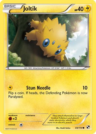 Joltik (44) 44/114 - Black and White
