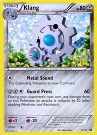 Klang - 11/12 11/12 - McDonalds Promos 2012 Holofoil