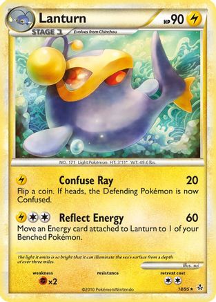 Lanturn 18/95 - Unleashed Reverse Holofoil