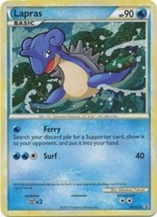 Lapras - HGSS14 HGSS14/25 - HGSS Promos Holofoil