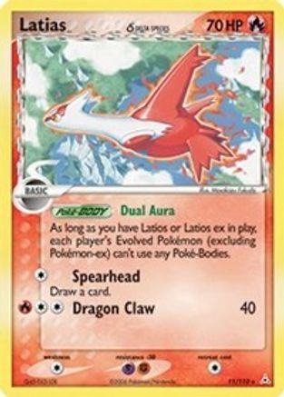 Latias - 011/110 (Delta Species) 11/110 - Holon Phantoms Reverse Holofoil