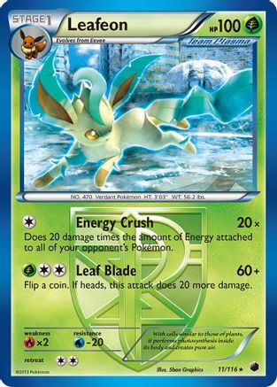 Leafeon (Team Plasma) 11/116 - Plasma Freeze