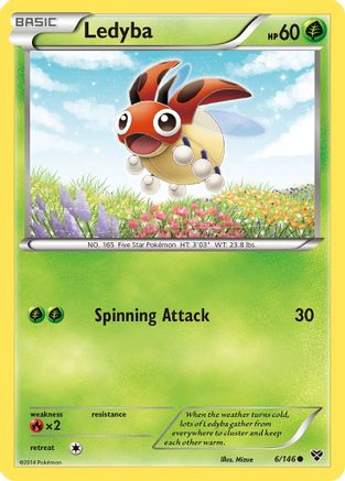 Ledyba 6/146 - XY Base Set