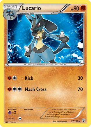 Lucario (77) 77/135 - Plasma Storm