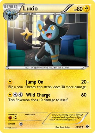 Luxio (44) 44/99 - Next Destinies Reverse Holofoil