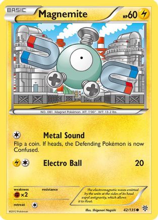 Magnemite (42) 42/135 - Plasma Storm