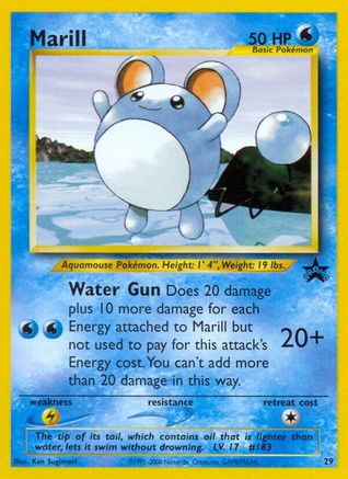 Marill 29/53 - WoTC Promo