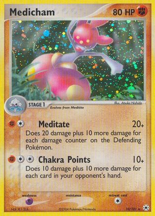 Medicham - 10/101 10/101 - Hidden Legends Reverse Holofoil