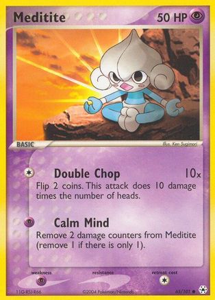 Meditite - 65/101 65/101 - Hidden Legends