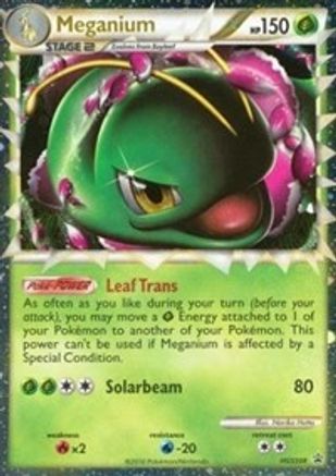 Meganium (Prime) - HGSS08 HGSS08/25 - HGSS Promos Holofoil