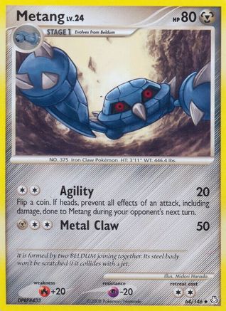 Metang (64) 64/146 - Legends Awakened Reverse Holofoil