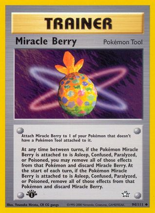 Miracle Berry 94/111 - Neo Genesis Unlimited