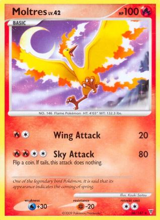 Moltres (36) 36/147 - Supreme Victors