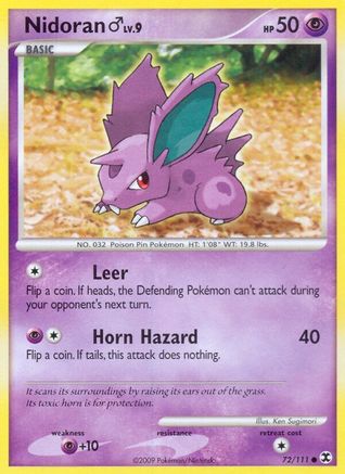 Nidoran M 72/111 - Rising Rivals