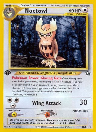 Noctowl 42/111 - Neo Genesis Unlimited