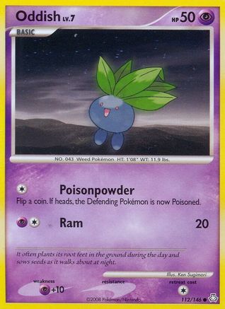 Oddish (112) 112/146 - Legends Awakened